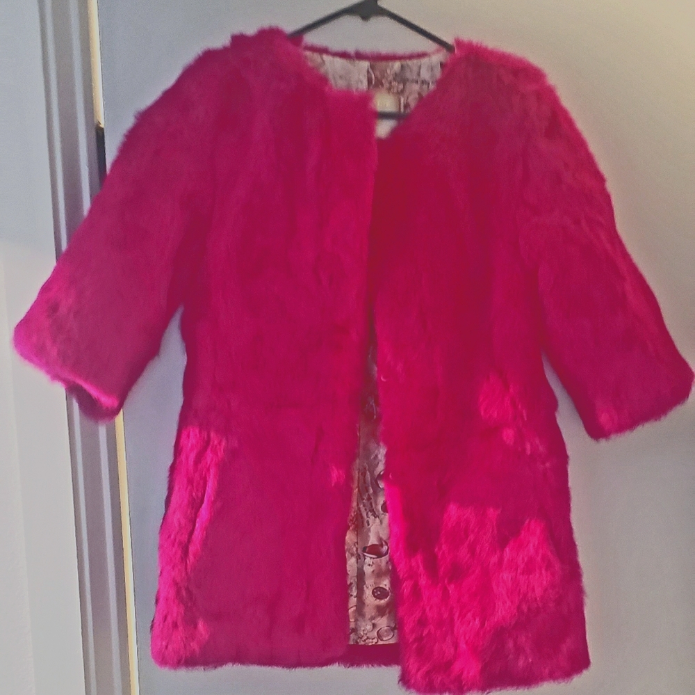 Genuine Rabit Fur Coat